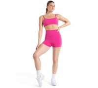 Capezio High Waisted Shorts, Hot Pink, Small