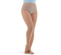 Capezio Hold & Stretch Stirrup Tights For Women, Professional Dance Tights With Supportive Patented Elasticity, Stirrup Tights For Studio, Performance & Daily Wear - Light Suntan, XL (Xtra Large)