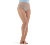 Capezio Hold & Stretch Stirrup Tights For Women, Professional Dance Tights With Supportive Patented Elasticity, Stirrup Tights For Studio, Performance & Daily Wear - Light Suntan, M (Medium)