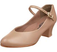 Capezio Junior Footlight Character Dance Shoes for Women Professional Dance Heels for Latin Jazz Contemporary Theatre Ballroom Comfortable & Supportive Character Shoes 550