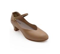 Capezio Junior Footlight, Women's Character Shoes, Beige (Caramel), 3 UK (5.5 US)