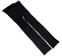 Capezio Footless Tights, Tights For Women, Footless Tights Women Can Wear Every Day, For Dance & For Performance, Versatile Dance Tights With Comfortable Waistband & Fit - Black, L-XL (Large-XL)
