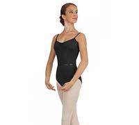 Capezio Ladies Pinch-Front Camisole Leotard L Black