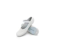 Capezio Women's Daisy Ballet Shoe Flat, White, 7 UK