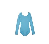Capezio Long Sleeve Leotard - Girls, Light Blue, Small