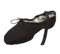 Capezio Men's Canvas Romeo Ballet Shoe, Black, 12