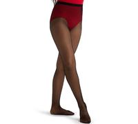 Capezio Women's Professional Rhinestone Fishnet Tight, Black, XL