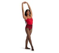 Capezio Women's Professional Rhinestone Fishnet Tight, Black, XL