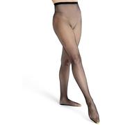 Capezio Professional Seamless Fishnet Tights Women's Footed Fishnets Dance Tights for Burlesque Cabaret Performance Fish Nets 3000 Black XL (Xtra Large)