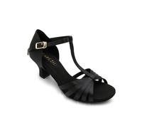 Capezio Sara 2 Inch Ballroom Shoe, Black, 7 M