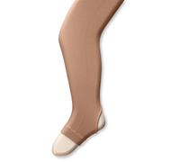 Capezio Hold & Stretch Stirrup Tights For Women, Professional Dance Tights With Supportive Patented Elasticity, Stirrup Tights For Studio, Performance & Daily Wear - Light Suntan, XL (Xtra Large)