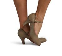 Capezio Theatrical Footlight Character Dance Shoes, Elegant 3” Heel Dance Shoes In High-Quality Leather, Classic Character Shoe For Ballroom Dance, Latin Dance & More - Black, Size 7.5