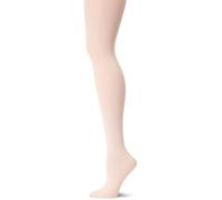 Capezio Ultra Soft Footed Dance Tights for Women, Moisture-Wicking, Seamless, Women's Ballet Tights with Self Knit Waistband for Jazz, Contemporary, Dancing, 1915, Pink, Adults Small/Medium