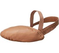 Capezio Unisex Adults' Leather Pirouette II Dance Shoe, Brown (Dark Suntan), Medium