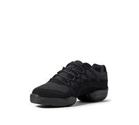 Capezio Unisex Rock It Dansneaker Dance Shoe, Dance Shoes With Cool Ventilated Arch & Modern Design For Many Styles Of Dance,Shoes Women & Men Can Wear For Studio Practice & On Stage-Black,Size 12.5