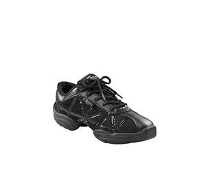 Capezio Unisex Rock It Dansneaker Dance Shoe, Dance Shoes With Cool Ventilated Arch & Modern Design For Many Styles Of Dance,Shoes Women & Men Can Wear For Studio Practice & On Stage-Black,Size 5.5
