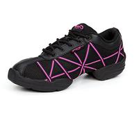 Capezio Web Dansneaker Dance Shoes, Professional Dance Shoe For Many Disciplines, Breathable Ladies Shoes For Dance Performances & Practice, Comfortable Dance Trainers For Women - Hot Pink, Size 8.5