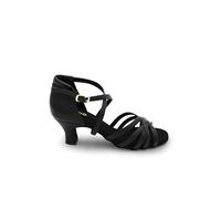 Capezio Women Georgia 2" Ballroom Shoe, Black, 10