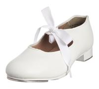 Capezio Women PU JR Tyette tap white S0000925B0MWHT045 2.5 UK M