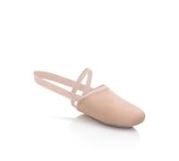 Capezio Women’s Leather Pirouette Ii Dance Shoe, Beige Nude, Large EU