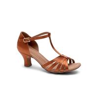 Capezio Women Sara 2" Ballroom Shoe, Bronze, 9.5