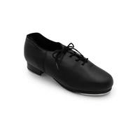 Capezio Cadence Tap Shoes, Tap Shoes For Women With Durable Leather Soles & Tele Tone Toe & Heel Taps, Tap Dance Shoes For Professional Dancers, Lightweight Tap Shoes - Black, Size 5