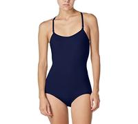Capezio Women's Camisole Leotard with Adjustable Straps, Navy, XL
