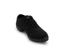 Capezio Women's Canvas Dansneaker Dance Sneaker, Black, 4 UK