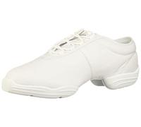 Capezio Women's Canvas Dance Sneaker, White, 4.5 UK