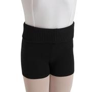 Capezio Women's Ck10950c Foldover Boyshort, Black, One Size UK