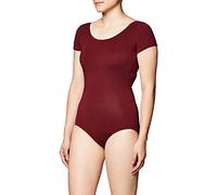Capezio Women's Classic Short Sleeve Leotard,Burgundy,X-Small