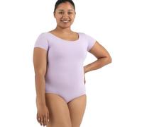 Capezio Women's Classic Short Sleeve Leotard, Lavender, Large