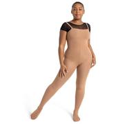 Capezio Women's Convertible Body Tight, 20 den, Suntan, 1X2