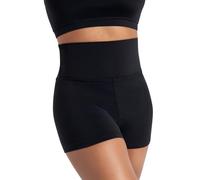 Capezio Women's High Waisted Shorts, Black, M