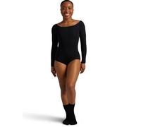 Capezio Women's Long Sleeve Leotard, Black, S