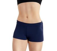 Capezio Women's Low Rise Boy Cut Short,Navy,Large
