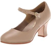 Capezio Women's Manhattan Character Shoe,Caramel,7 W US