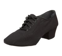 Capezio Women's Practice 1" Ballroom Shoe, Black, 8.5 M US