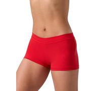 Capezio Women's Tb113 Lowrise Short, Red, L EU