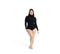 Capezio Women's Turtleneck Long Sleeve Leotard,Black,Small