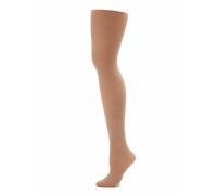 Capezio Ultra Soft Transition Tight,Transition Tights For Women,Footless or Footed Women’s Tights For Dance Performance,Versatile & Supportive Self-Knit Waistband Tights -Light Suntan,L-XL(Large-XL)