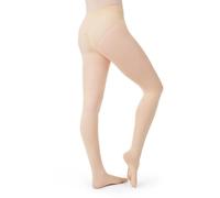 Capezio Ultra Soft Transition Tight®, Transition Tights For Women, Footless or Footed Women’s Tights For Dance Performance, Versatile & Supportive Self-Knit Waistband Tights - Shortbread, XXL