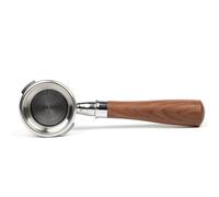 CAPFEI Bottomless Portafilter 58 mm for GAGGIA Espresso Machines, Walnut Wood Handle