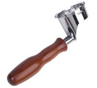 CAPFEI Bottomless Portafilter for Ninja Luxe Café ES601 & ES701C Models | Basket Not Included | Compatible with Stock Filter Basket | Ergonomic Wooden Handle