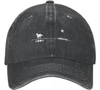 CAPHATMC Baseball Cap Hip hop Sun Hat Deftones Men's and Women's Baseball Cap Distressed Cotton Adjustable Outdoor Running Golf Sports Gift