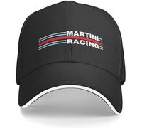 CAPHATMC Baseball Cap Hip hop Sun Hat Martini Racing Stripe (backgroundless) Baseball Cap Man Caps Cosplay Women's Cap Men's