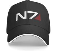 CAPHATMC Baseball Cap Hip hop Sun Hat Mass Effect | N7 Baseball Cap Foam Party Hats New in The Hat Kids Hat Hat for Women Men's