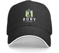 CAPHATMC Baseball Cap Hip hop Sun Hat Rory McIlroy Ireland. Golf Baseball Cap Custom Hats Boonie Hats Party Hats Men Hats Women's