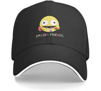 CAPHATMC Baseball Cap Hip hop Sun Hat Smiling Friends Logo Baseball Cap Sun Cap Fluffy Hat Trucker Hat Anime Hat Men Hats Women's