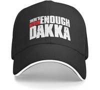 CAPHATMC Baseball Cap Hip hop Sun Hat There's Never Enough Dakka - 40k Ork Baseball Cap Solar Hat Trucker Hats Hat Girl Men's